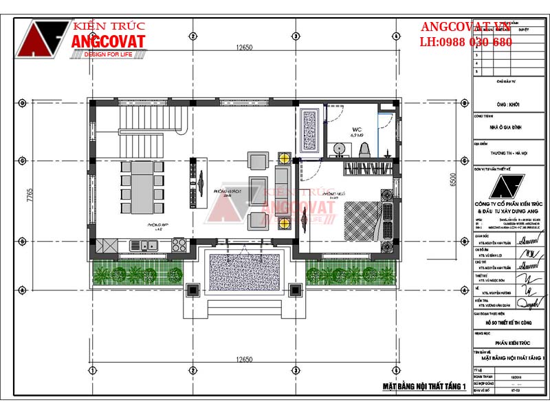 Những mẫu thiết kế nhà 1 tầng diện tích 7x12m mang vẻ đẹp nổi bật nhất năm  2022 - Kiến trúc Angcovat