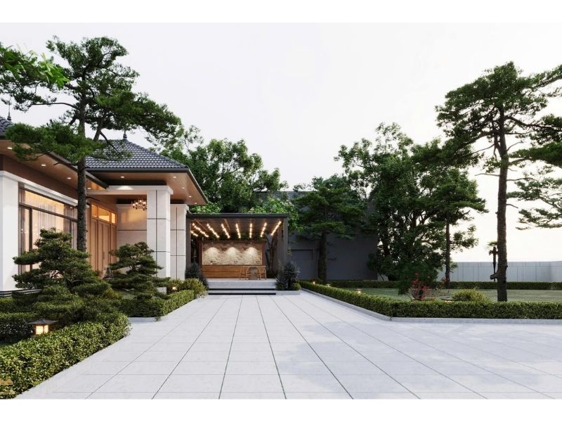 Hài hòa từ thiết kế cho đến cảnh quan sân vườn