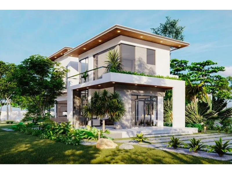 Khám phá mẫu biệt thự sân vườn đẹp 250m2