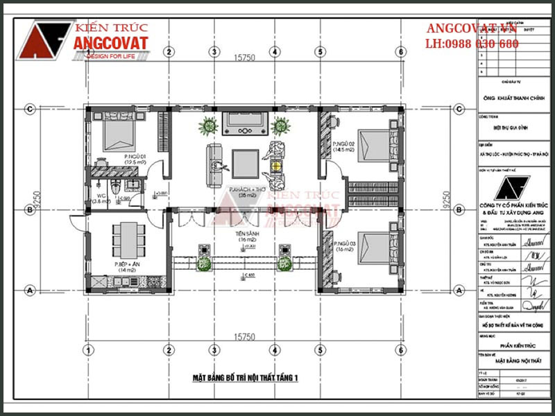 HẤP DẪN 5 bản thiết kế nhà cấp 4 chữ U 3 phòng ngủ đáng xây không thể bỏ  qua  Kiến trúc Angcovat