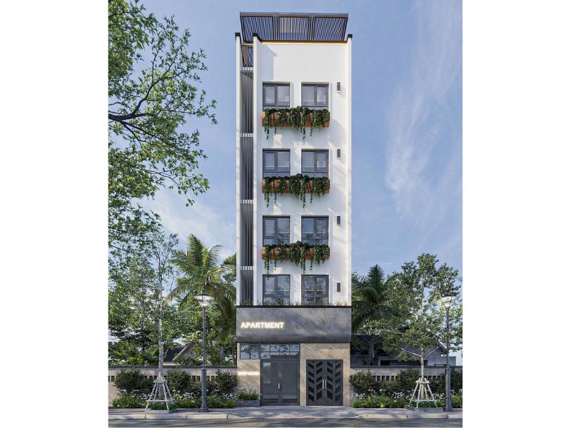 Thiết kế nhà 4x18m vừa ở vừa kết hợp cho thuê căn hộ hiệu quả 