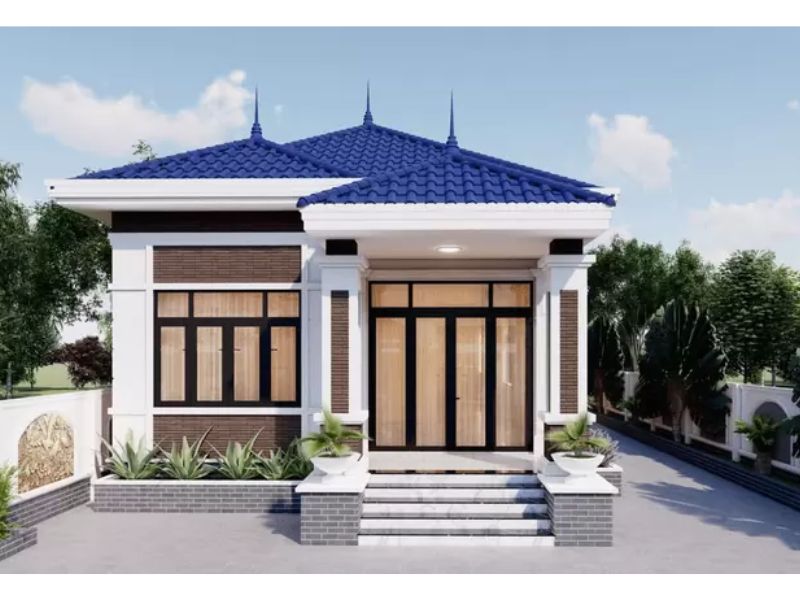 Thiết kế nhà mái Nhật 10x20 chi phí tiết kiệm