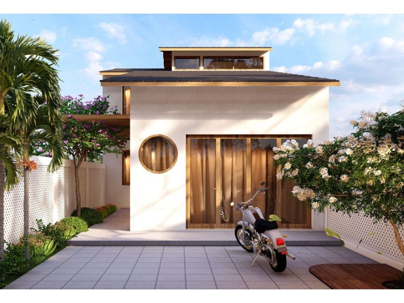 Thiết kế nhà cấp 4 đơn giản 4 phòng ngủ