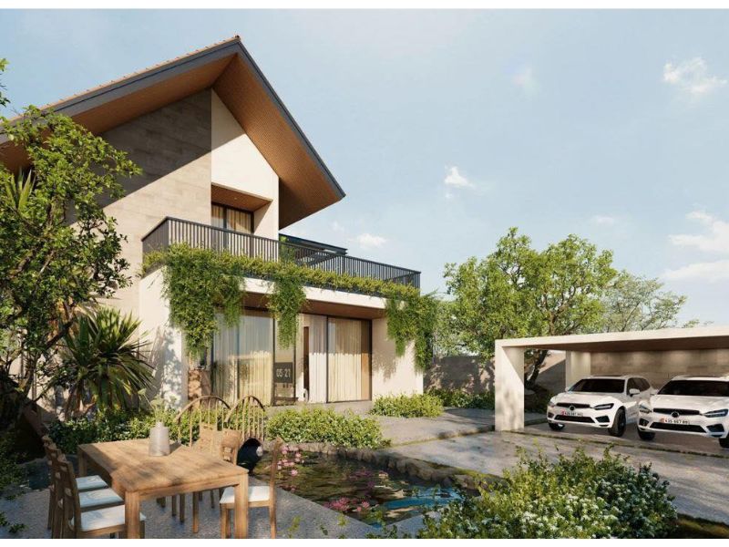 Thiết kế biệt thự 2 tầng không gian mở kết hợp hài hòa giữa thiết kế và thiên nhiên