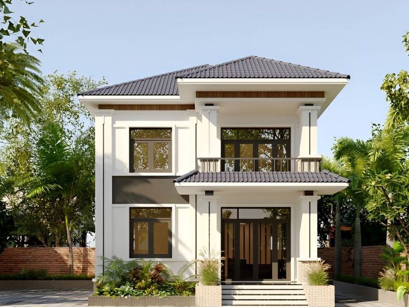 Nhà 2 tầng mặt tiền 10m sang trọng và đẳng cấp