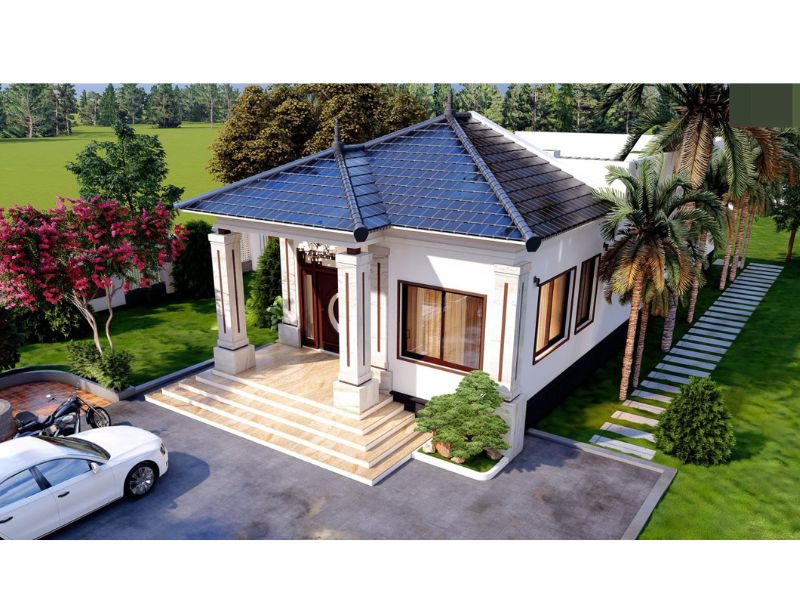 Giá thiết kế nhà vườn 10x20m uy tín