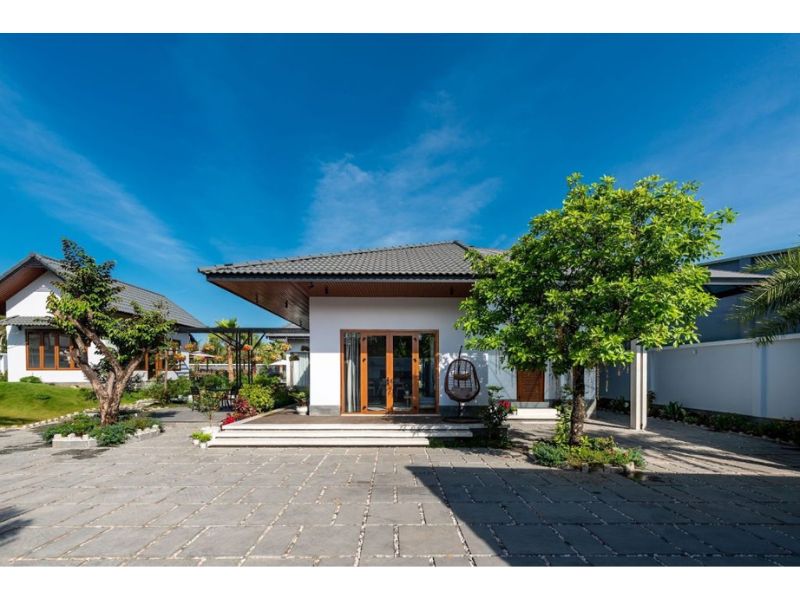 Kiến trúc nhà vườn 1 tầng đẹp mê lòng người