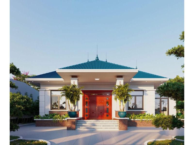 Báo giá thiết kế nhà mái Nhật 10x12m rẻ và uy tín