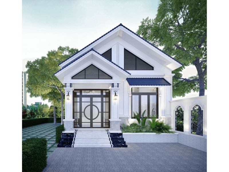 Nhà cấp 4 mái Thái rộng 6m và dài 20m 3 phòng ngủ vừa đẹp vừa tiện nghi