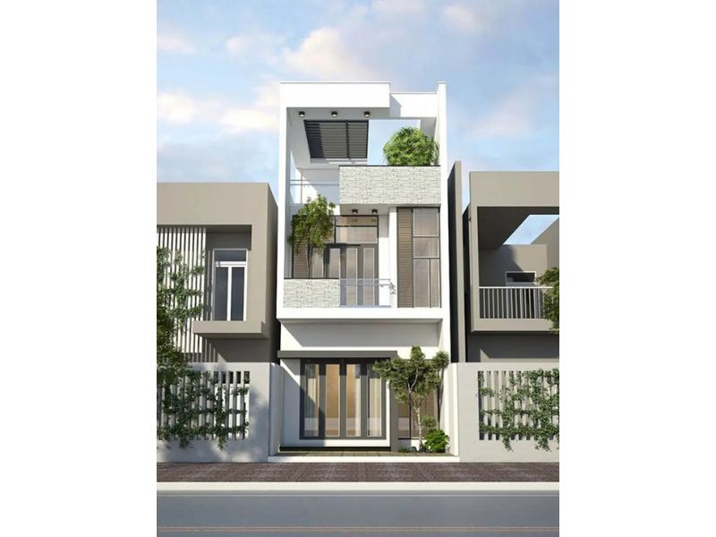 Nhà 2 tầng 1 tum 40m2 ở Hưng Yên
