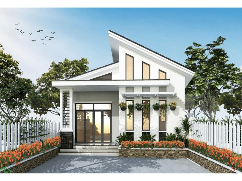 Tham khảo mẫu nhà cấp 4 vừa ở vừa kinh doanh nhỏ gọn, tiết kiệm chi phí