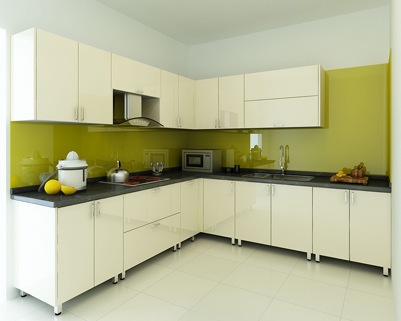 Tủ bếp đẹp cho không gian hẹp