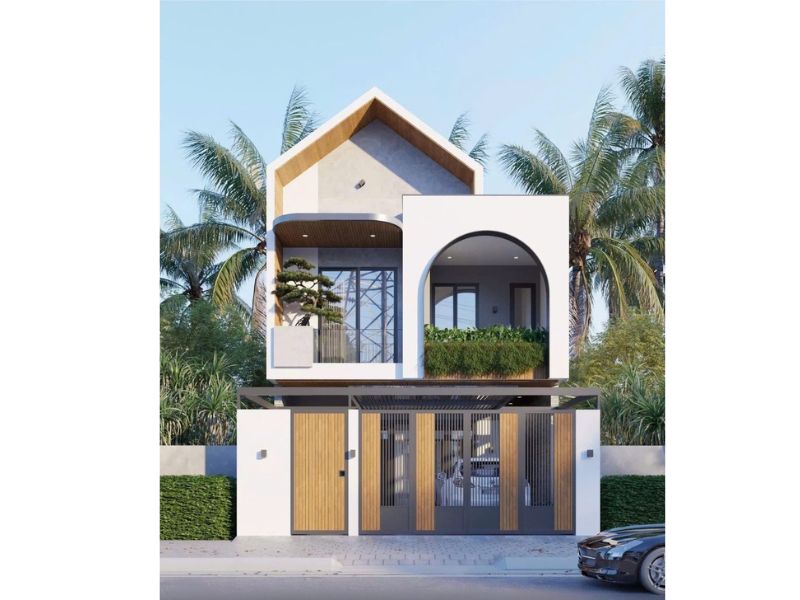Nhà 2 tầng 6x10m hài hòa từ thiết kế tới công năng với chi phí xây trọn gói chỉ 1,3 tỷ đồng