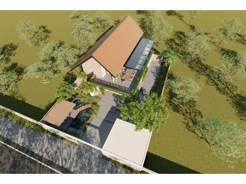 Xây dựng nhà vườn với diện tích phù hợp mang tới không gian sống hoàn hảo