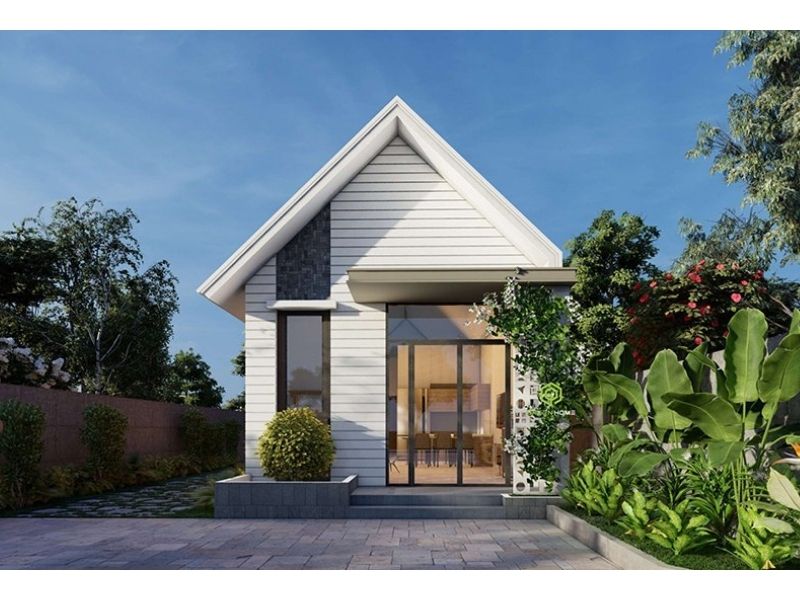 Tham khảo nhà vườn 1 tầng mái Thái phù hợp cho các gia đình có ngân sách hạn chế