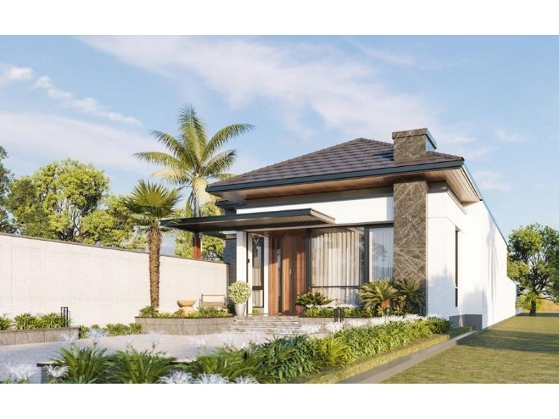Xây dựng biệt thự nhà vườn cấp 4 mái Nhật sang trọng