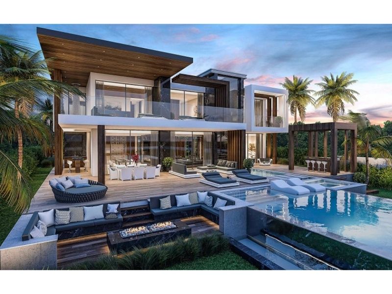 Không gian sống đẳng cấp cửa mẫu nhà vườn lớn 1000m2