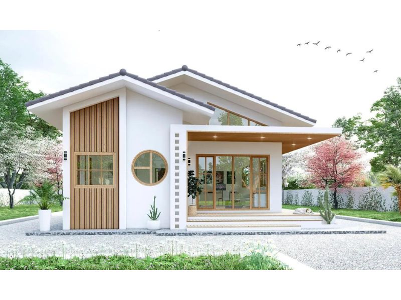 Chia sẻ mẫu nhà vườn kiểu Nhật dưới 1 tỷ