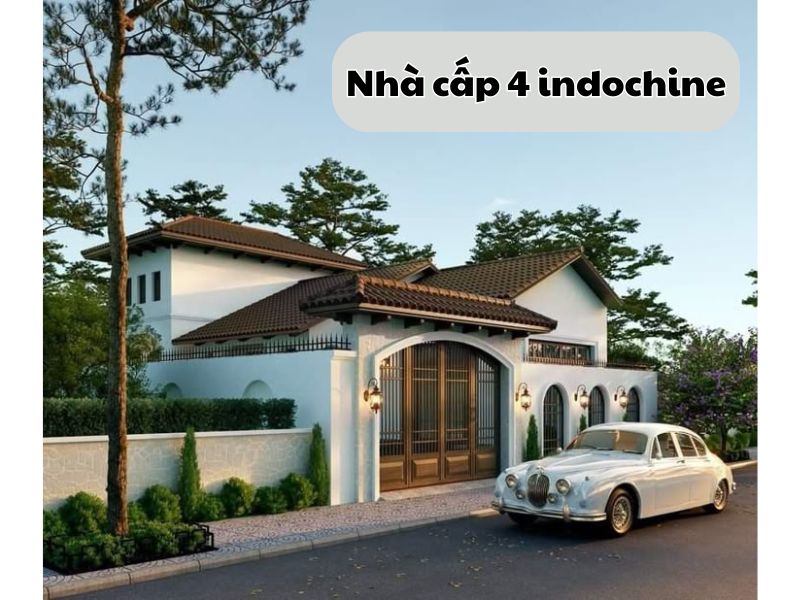 Chia sẻ mẫu nhà indochine tinh tế trên từng chi tiết