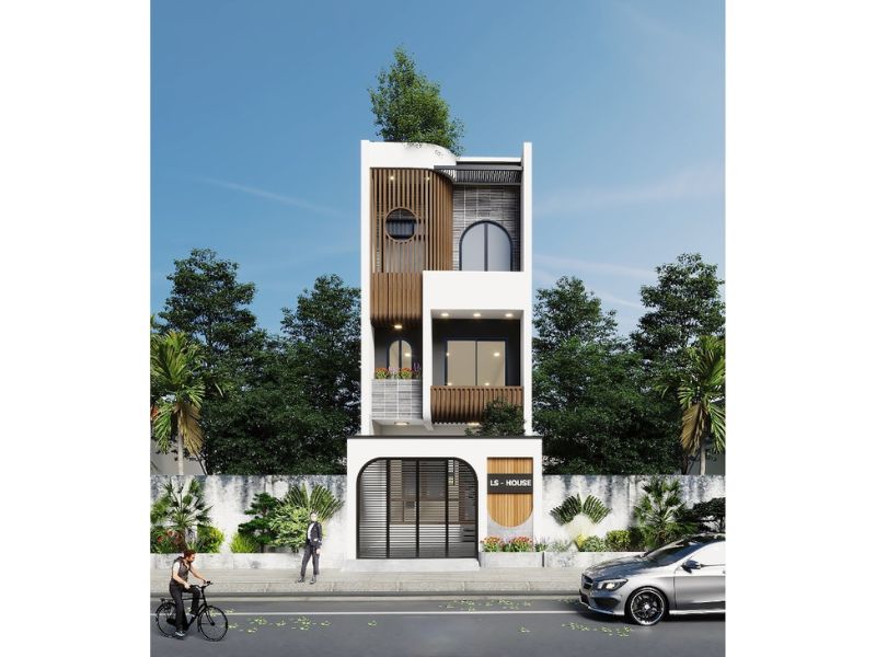 Không gian sống hiện đại, tiện nghi trong thiết kế nhà phố tại Đà Nẵng