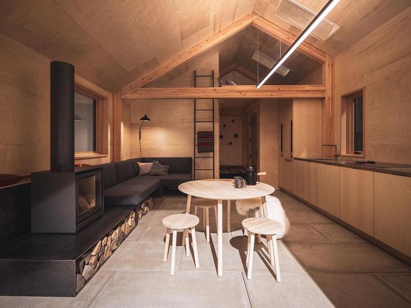 nội thất thiết kế nhà gỗ đơn giản