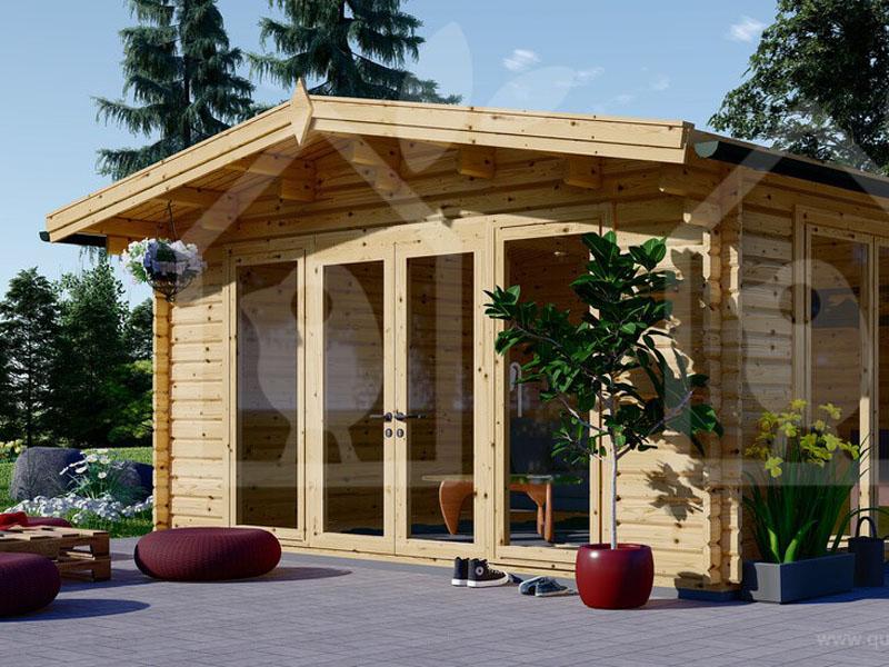 kiến trúc thiết kế nhà gỗ đơn giản