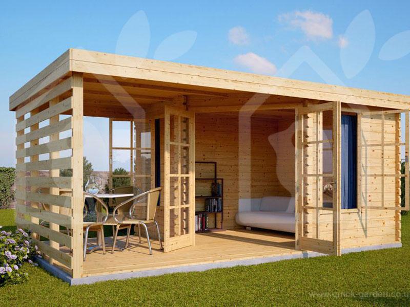 mẫu thiết kế nhà gỗ đơn giản