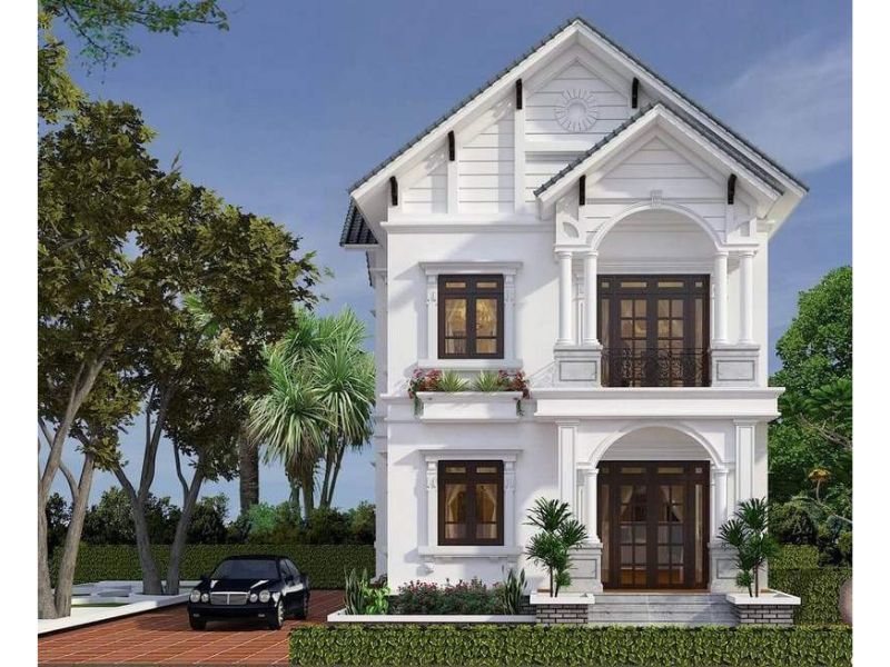Nhà mái ngói thái 2 tầng đẳng cấp