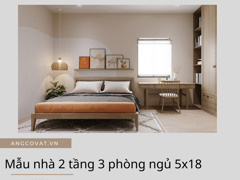4 mẫu nhà ống 2 tầng 3 phòng ngủ 5x18 đẹp hiện đại và thịnh hành  WEDO   Công ty Thiết kế Thi công xây dựng chuyên nghiệp hàng đầu Việt Nam