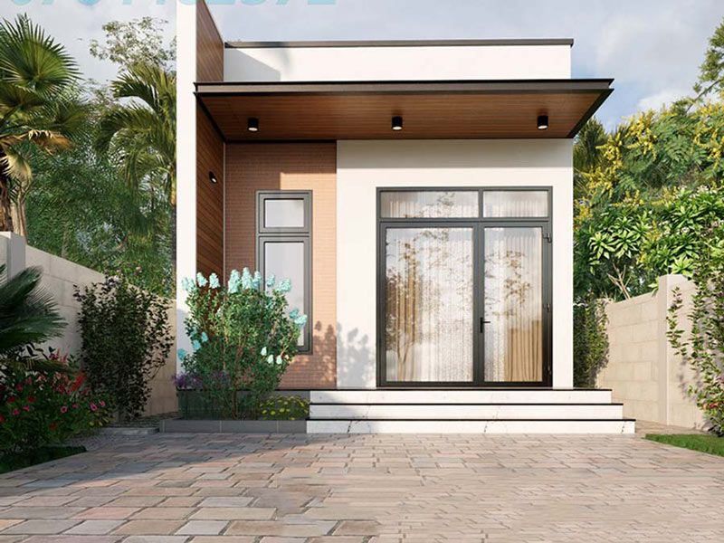 Xây nhà cấp 4 mái bằng nhỏ xinh giá 650 triệu 