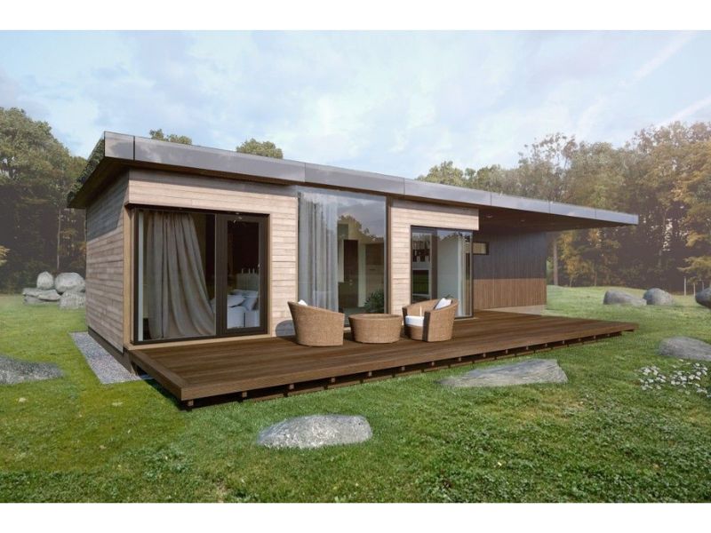Kiến trúc Homestay đep sử dụng gỗ ép