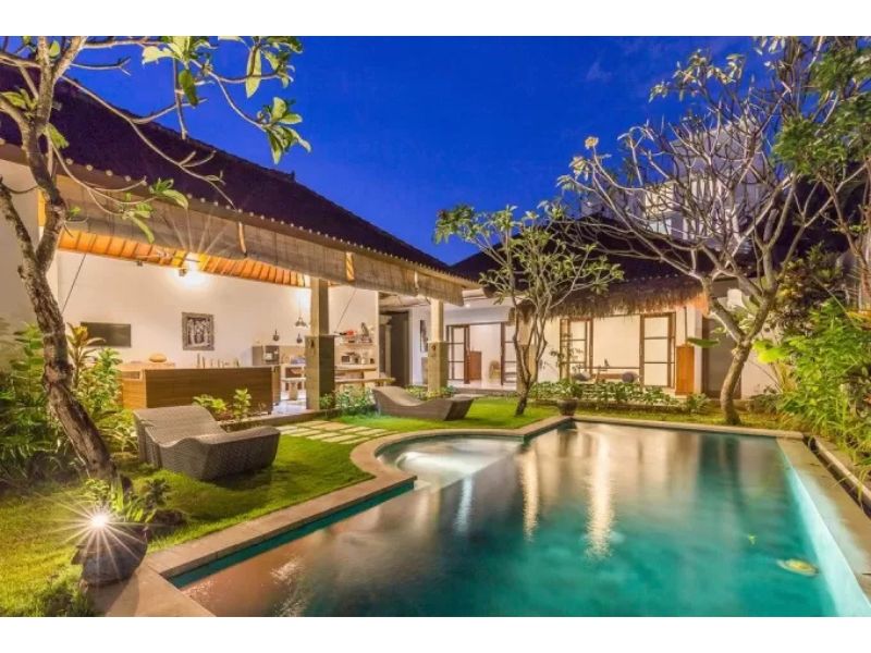 Homestay đẹp có bể bơi ngay trong nhà