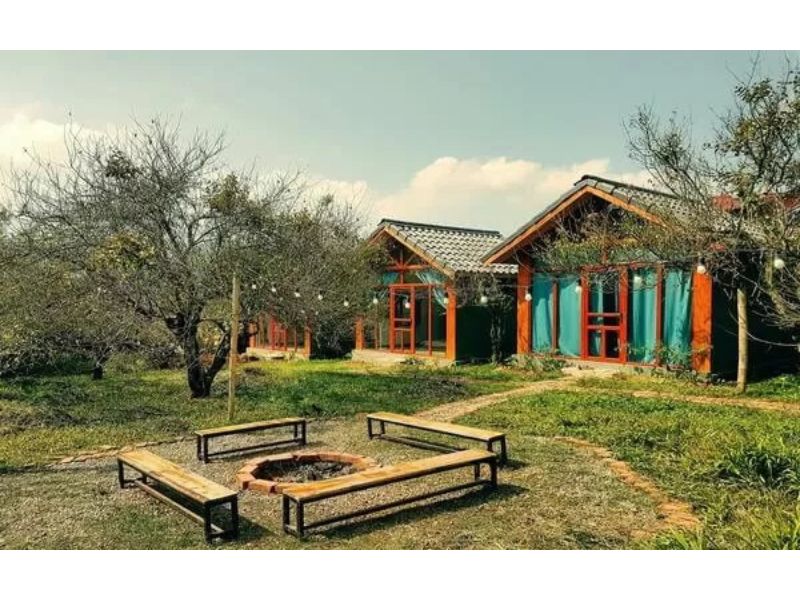 Kiến trúc Homestay nhà vườn đơn giản