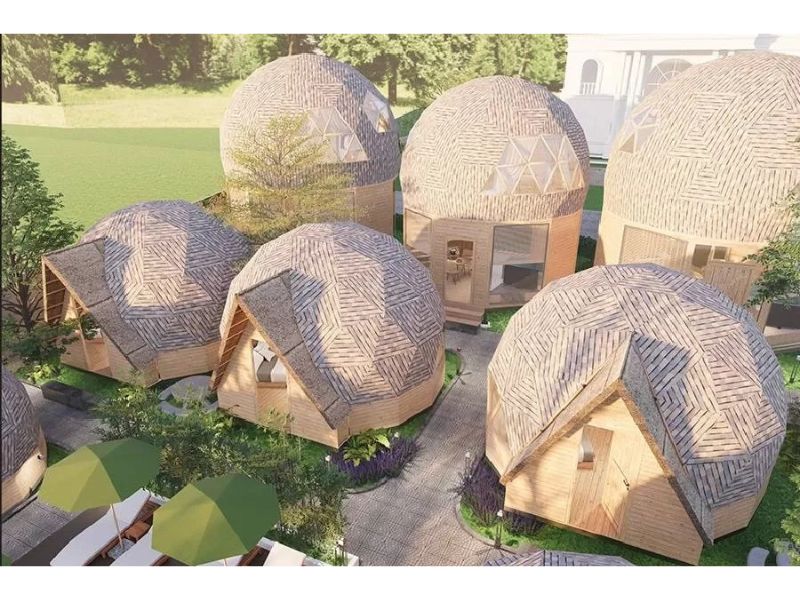 Kiến trúc Homestay hình ốc sên mới lạ