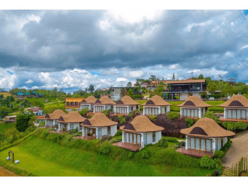 Homestay tạo hình cây nấm độc đáo