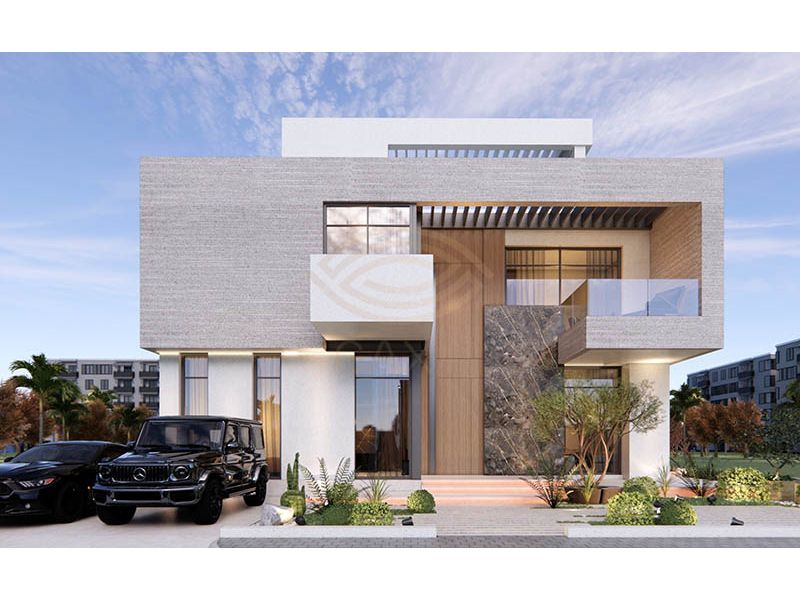 Biệt thự sân vườn 2 tầng thiết kế 6 phòng ngủ