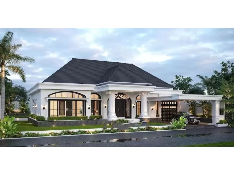 Báo giá thi công và thiết kế nhà 1 tầng