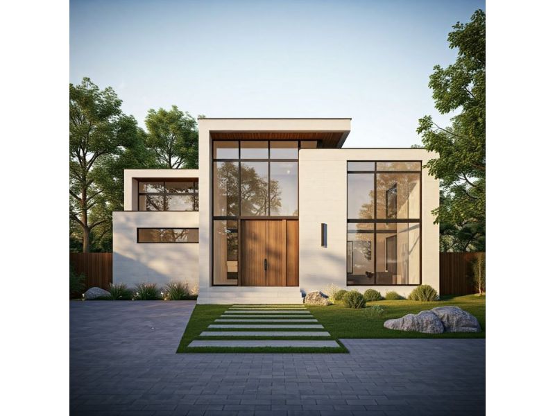 Kiểu dáng nhà 1 tầng độc đáo