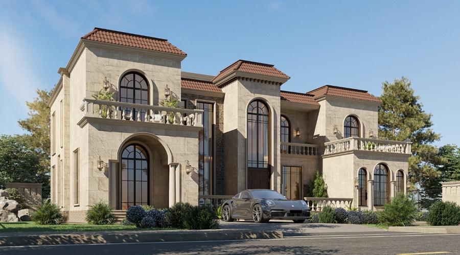 Biệt thự 2 tầng bề thế 300m2 đẳng cấp