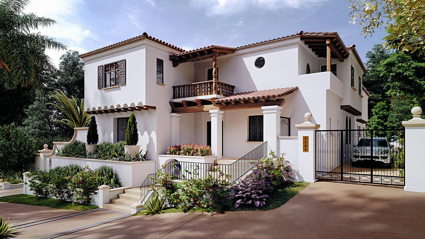 Nhà biệt thự địa trung hải 300m2