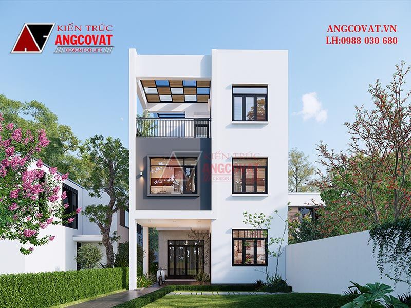 Nhà 3 tầng mặt tiền 8m tại Hưng Yên