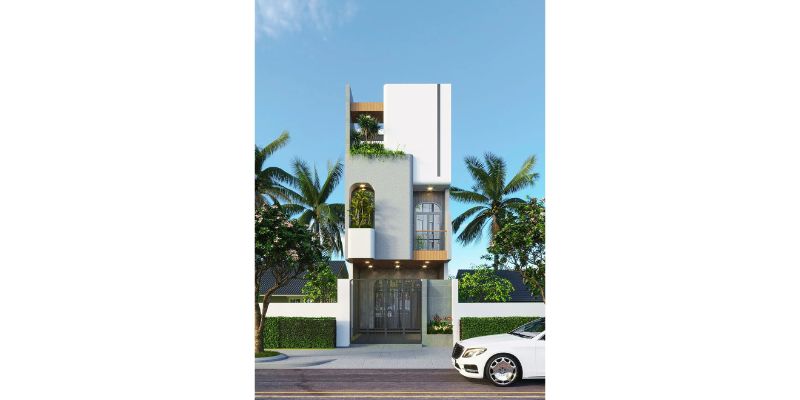 Phân tích công năng mẫu nhà 3 tầng 4x20m ở và kinh doanh