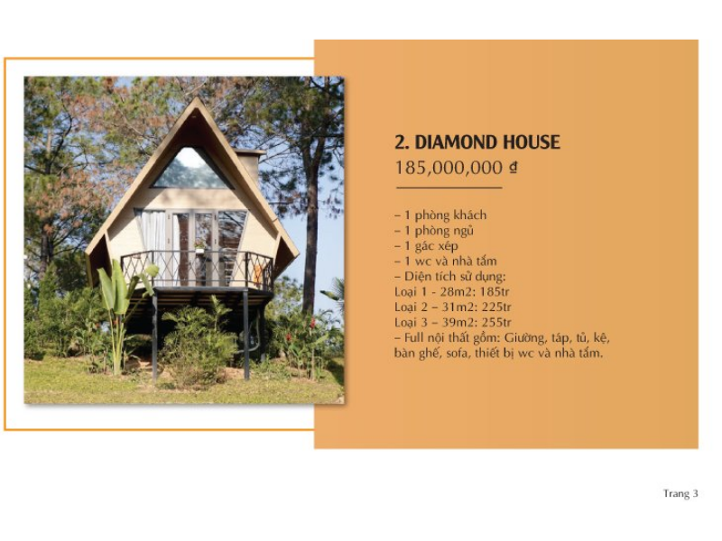 2. Diamond house 