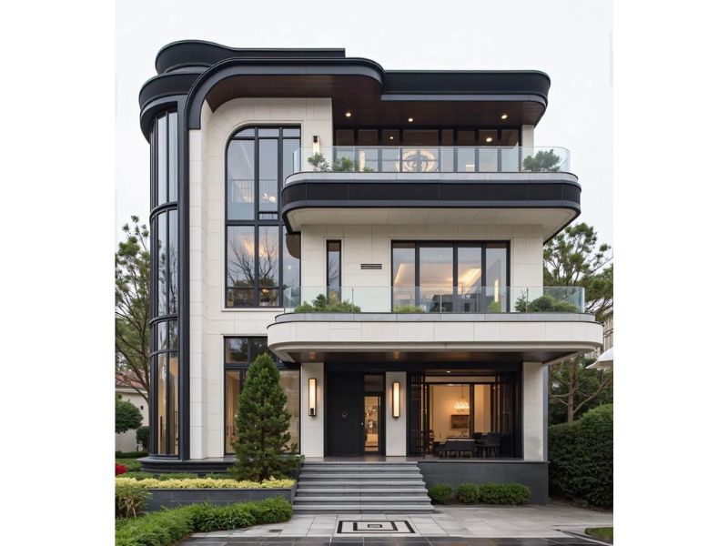 Sự tinh tế trong mẫu biệt thự 3 tầng hiện đại