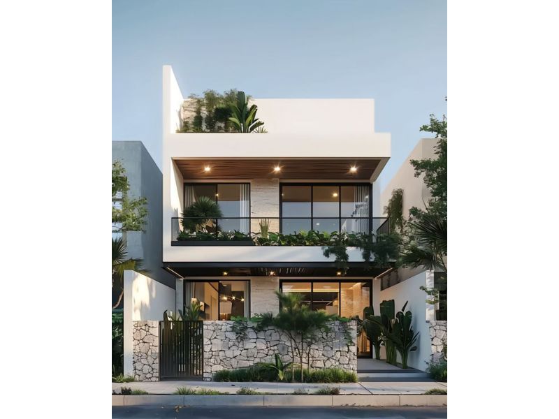 Không gian sống nhà 3 tầng xa hoa tráng lệ