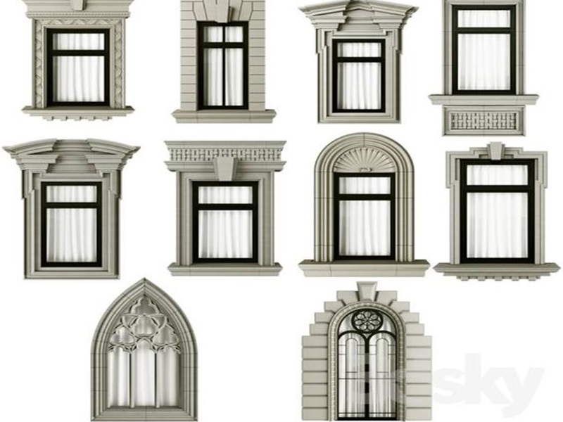 mẫu cửa sổ cổ điển
