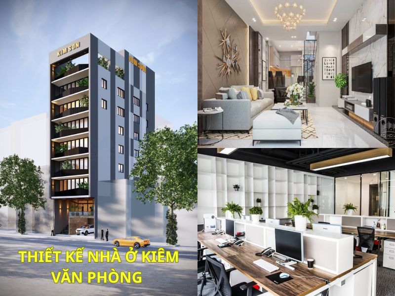 Những điểm đặc trưng trong thiết kế nhà ở kết hợp cho thuê văn phòng 