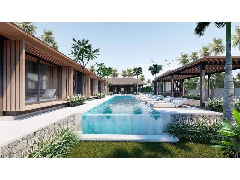 Nhà biệt thự nghỉ dưỡng đơn giản