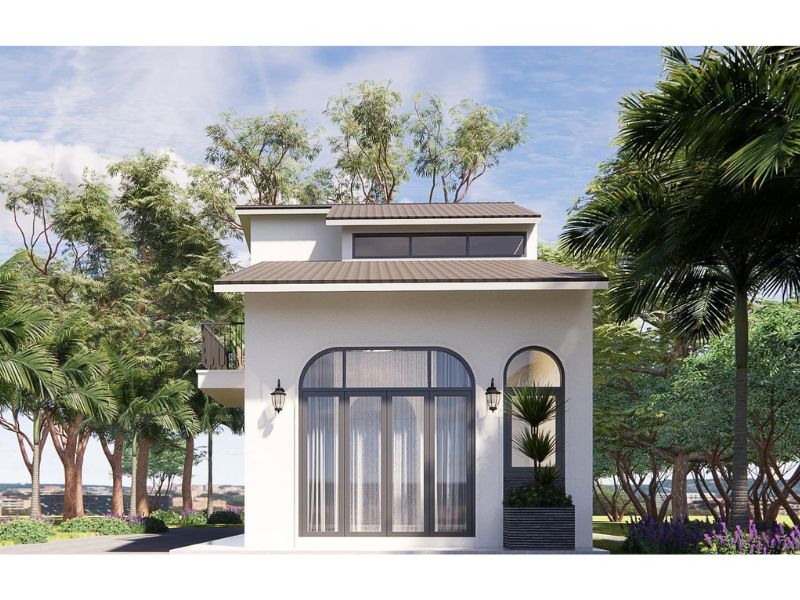 Nhà cấp 4 mặt tiền rộng 6m có gác lửng tăng diện tích sử dụng 