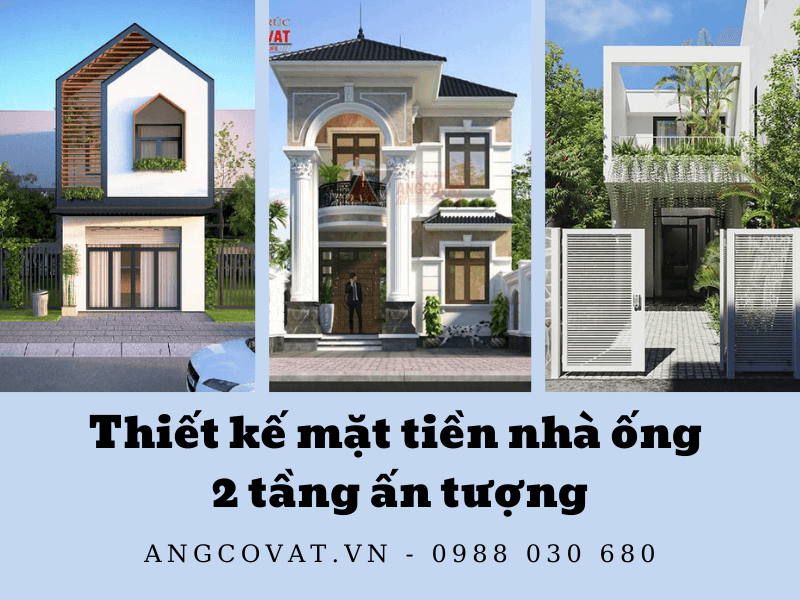 101 Mẫu nhà ống 2 tầng đẹp đơn giản hiện đại nhất 2022  Việt Architect  Group  Kiến Trúc Sư Việt Nam